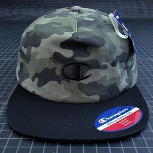 CHAMPION CAP - CAMO OLIVE/BLACK